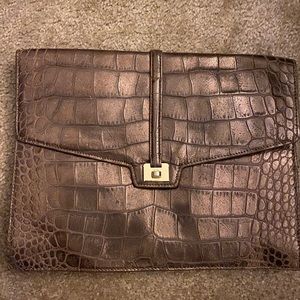 Monika Chaing Bronze Clutch